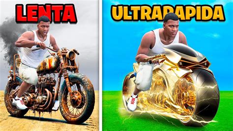 MEJORANDO MOTOS LENTAS A ULTRARAPIDAS En GTA 5 YouTube