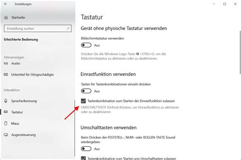 Einrastfunktion Aktivieren Oder Deaktivieren Bei Windows Dirks