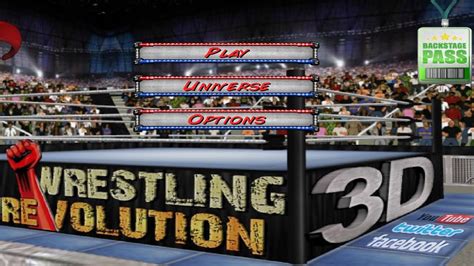 Wrestling Revolution 3d Game Full Unlocked New Wwe Youtube