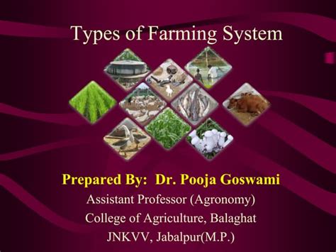 Types Of Farming System Ppt