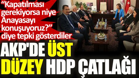 Anasayasal De I Iklik Konusunda G R Mek Zere Hdp Ziyareti