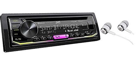 JVC KD RD98BTS Single DIN Bluetooth In Dash CD AM FM Car Stereo With