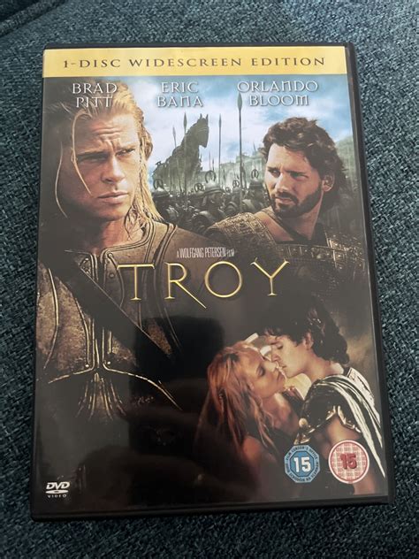 Troy Brad Pitt Eric Bana Dvd Vgc Ebay