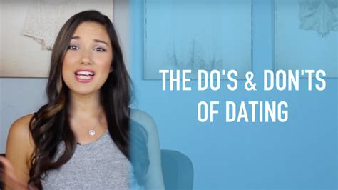 The Dos And Donts Of Dating Dating Advice For Women Youtube