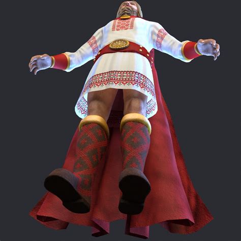 Slavic god belobog 3D model - TurboSquid 1422249