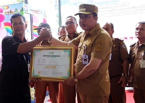 Pj Bupati Merangin H Mukti Apresiasi Puskesmas Bangko Raih Sertifikat