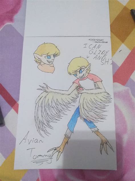 Avian Tommyinnit from Origins Smp by PurpleSoul55 on DeviantArt