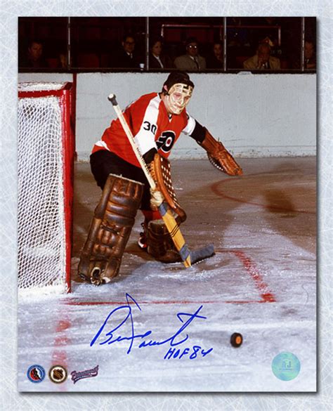 Bernie Parent Philadelphia Flyers Signed Expansion Season 8x10 Photo