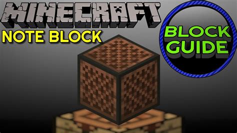 Note Block Minecraft Block Guide Youtube