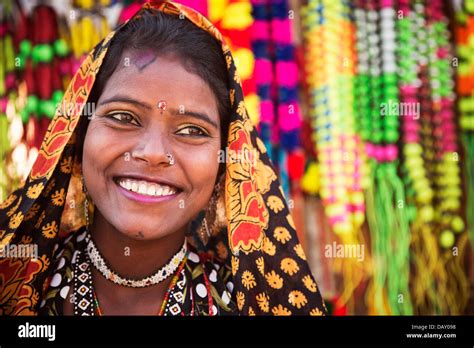 Rajasthani Woman In Traditional Dress Hi Res Stock Photography And