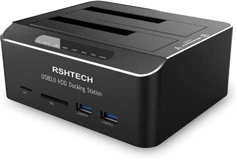 Rshtech Dokovací Stanice Pro Dva Sata Hddssd 25 A 35 Usb 30 Top Aukro