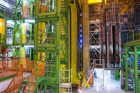 Lhcb Detector In Cern Geneva Editorial Stock Image Image Of