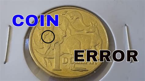 Australia 2015 1 Coin Error Third Roo With Missing Leg Youtube