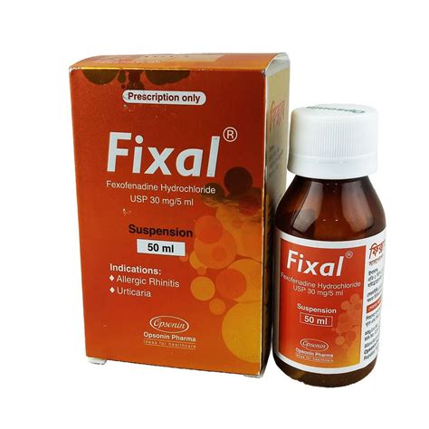 Fixal Mg Ml Suspension Arogga Online Pharmacy