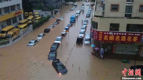 暴雨引发深圳多处浸水 已造成2人死亡 国内新闻 环球网