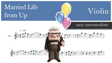 Easy Married Life Violin Sheet Music Top Sellers Smarys Org