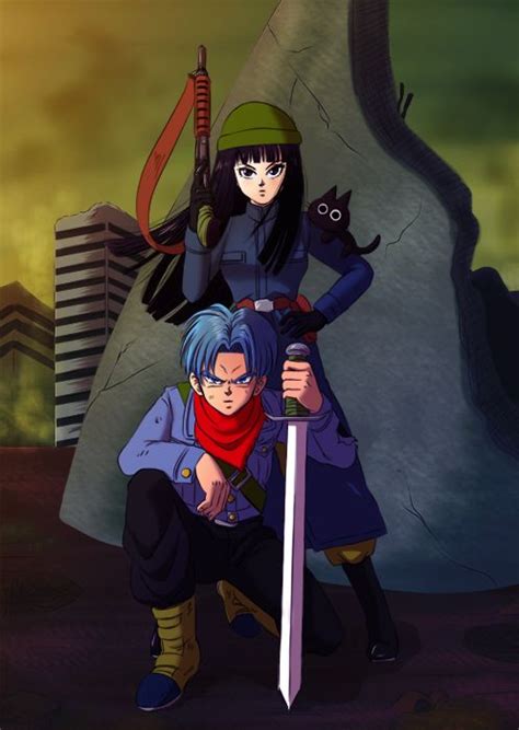 Trunks Y Mai Del Futuro Dragon Ball Super 2016 Artista あめねこ Trunks