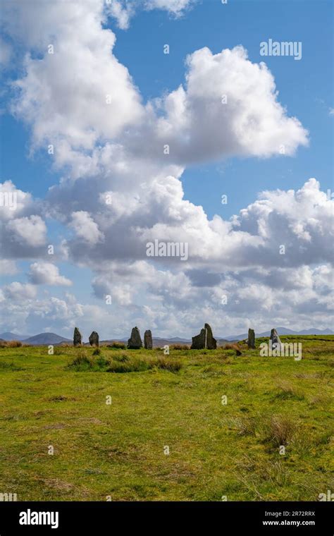 The Stone Of Callanish 3 Stone Circle Part Of The Standing Stones On