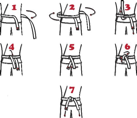 How to Tie Your Belt Taekwondo Belts, Learning, Logan, Hints, Uniform ...