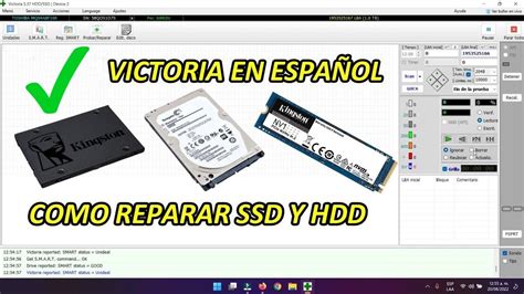 Victoria Programa Para Reparar El Disco Duro SSD Y HDD