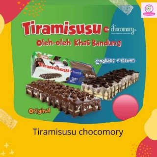 Jual Tiramisusu Chocomory Shopee Indonesia