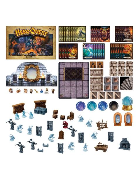 Hasbro Heroquest The Mage Of The Mirror Quest Expansion Pack English