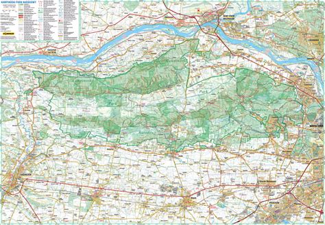 Kampinoski Park Narodowy Mapa Cyfrowa TrekBuddy