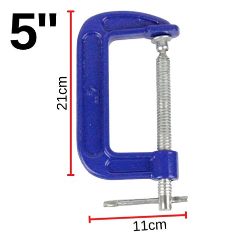 Heavy Duty G Clamp For Woodwork Metalwork Construction G Pengapit Apit