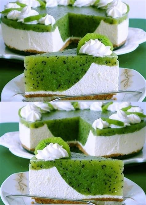 Butterkeks Kiwi Torte Mit Frischk Se Ohne Backen Rezepte