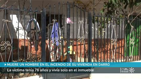 Muere un hombre de 76 años en el incendio de su vivienda en Darro