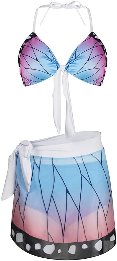 LILLIWEEN Anime Kochou Shinobu Bikini Swimsuit India Ubuy