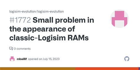 Small problem in the appearance of classic-Logisim RAMs · Issue #1772 ...