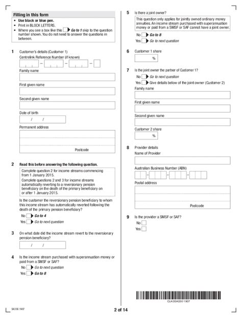 Form Au Dhs Sa Fill Online Printable Fillable Blank Pdffiller