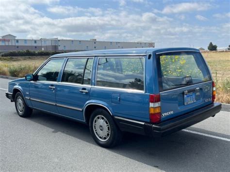 1986 Volvo GLE Station Wagon California Wagon Blue Nice For Sale