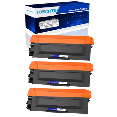 Used 3 Pk Tn660 Tn630 Generic Black Toner Cartridge For Brother Dcpl 2540dw Hl L2300d Ubbthreads