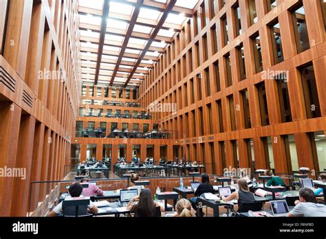 BERLIN, GERMANY - JULY 1, 2014: Humboldt University Library in Berlin ...