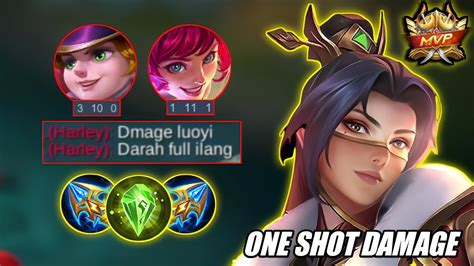 LUO YI BRUTAL DAMAGE ONE HIT KILL SEMUA MUSUH BANTU 100 RIBU