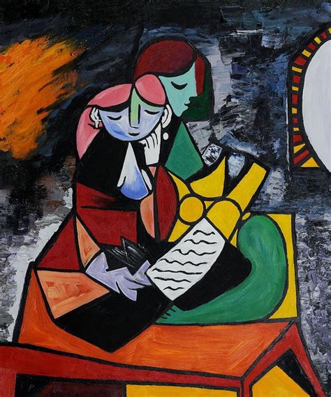 The Lesson By Pablo Picasso Created In 1934 Pablo Picasso Art