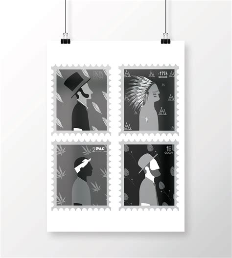 Post Stamps On Behance