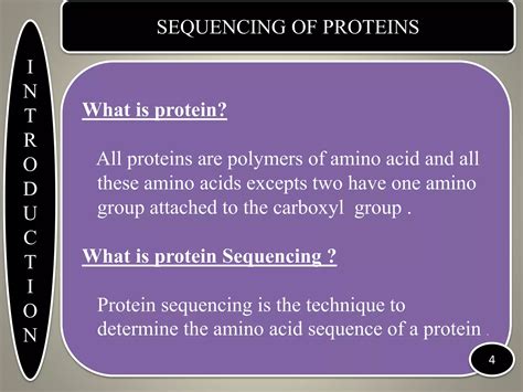 Sequencing of protein | PPT