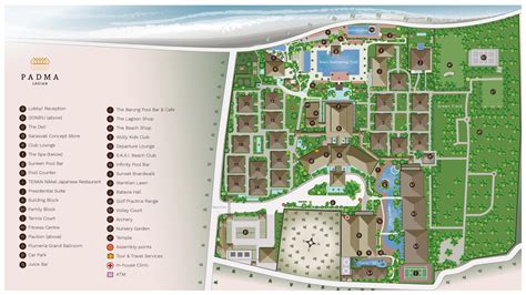 Padma Resort Legian Map