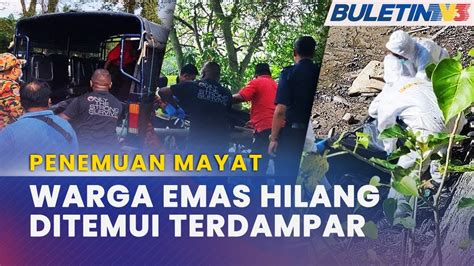 Penemuan Mayat Jasad Warga Emas Ditemui Terdampar Di Tebing Pasir