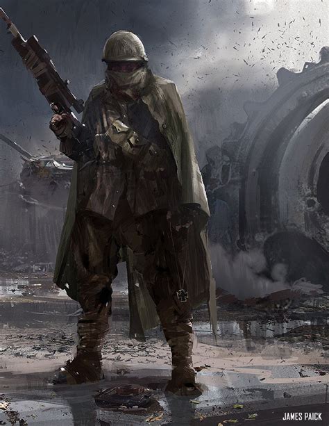 Wwii Series Gunman James Paick On Artstation At