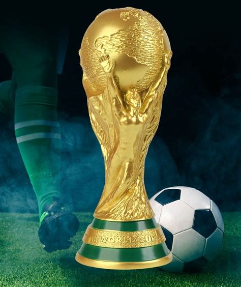 Soccer Trophy World Cup Trophy Model Souvenir Gold 58310614 Inch