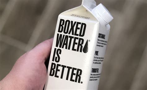 Boxed Water Is Better Highlights Benefits Of Carton Packaging New