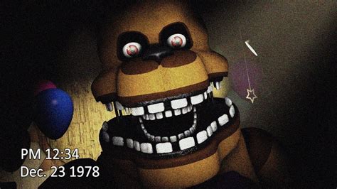 Fredbear Fnaf World Fnaf Fredbear 1978 Tape Fredbear Death Scene