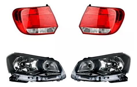 Calaveras S foco Faros Volkswagen Gol 2013 2016 Depo Envío gratis