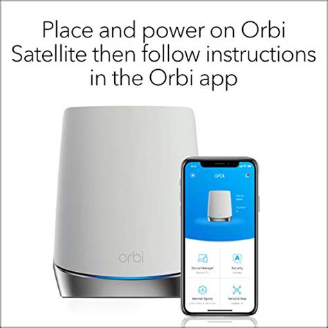 Netgear Orbi R Cepteur Wifi Add On Satellite Pour Toute La Maison