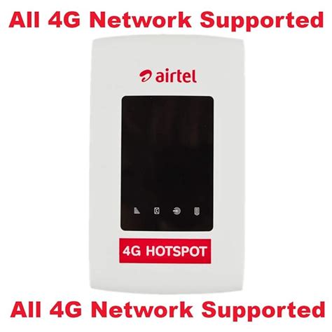 Airtel 4g Hotspot Portable Wi Fi Device Support All Networks Buy