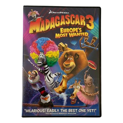 Madagascar 3 Europes Most Wanted Dvd